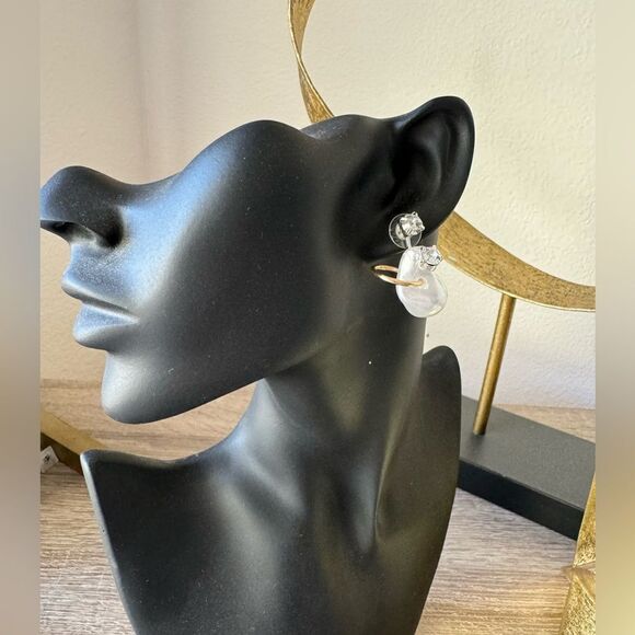 Statement drop earrings N521 - Picture 5 of 5